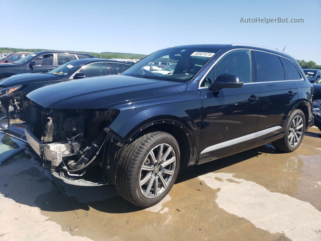 2017 Audi Q7 Premium Plus Black vin: WA1LHAF75HD048611