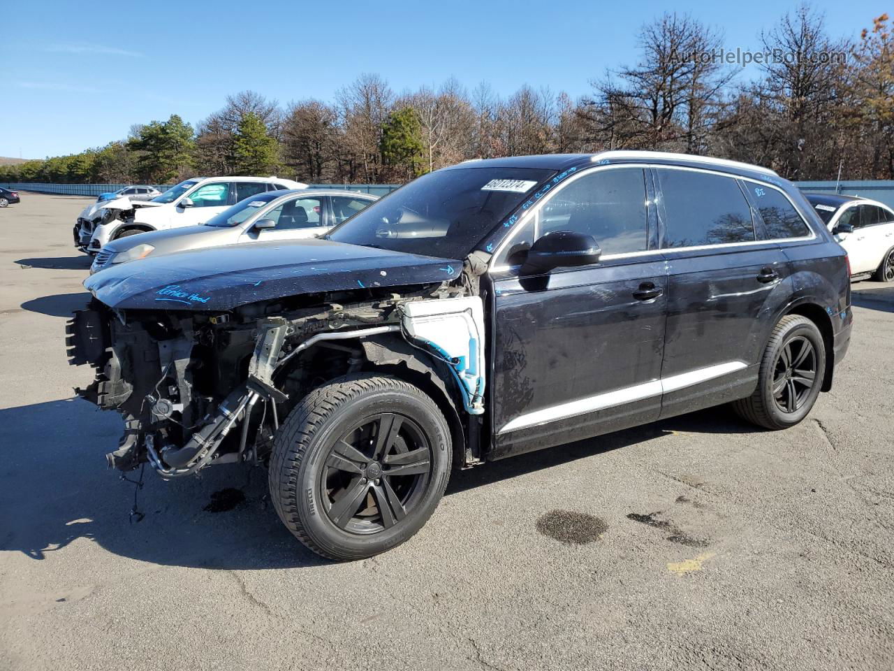 2017 Audi Q7 Premium Plus Black vin: WA1LHAF79HD055318