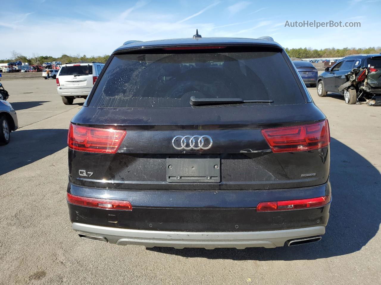 2017 Audi Q7 Premium Plus Black vin: WA1LHAF79HD055318