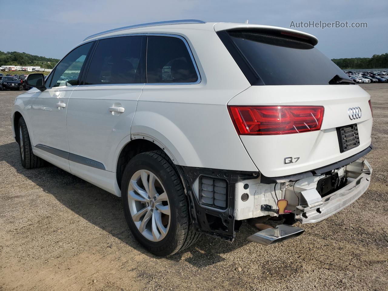 2017 Audi Q7 Premium Plus White vin: WA1LHAF7XHD039550