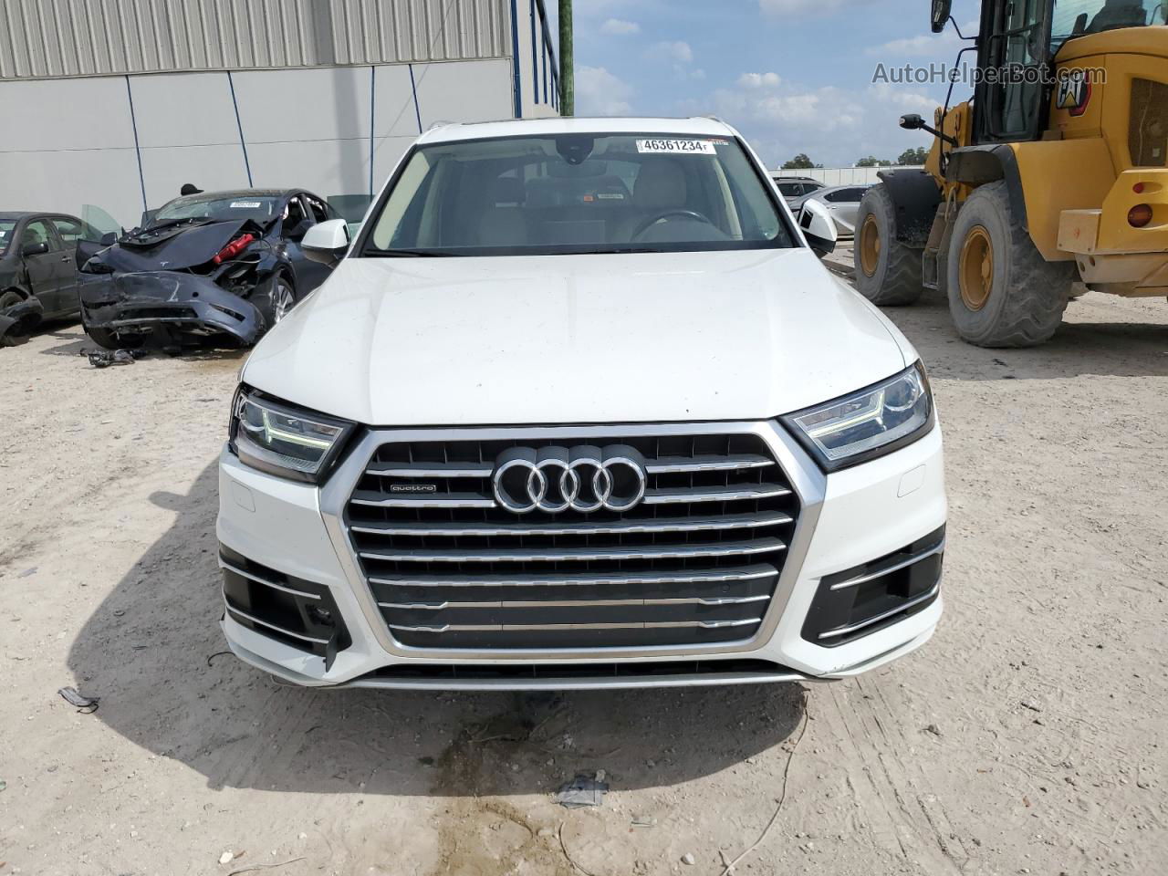 2017 Audi Q7 Premium Plus White vin: WA1LHAF7XHD040035