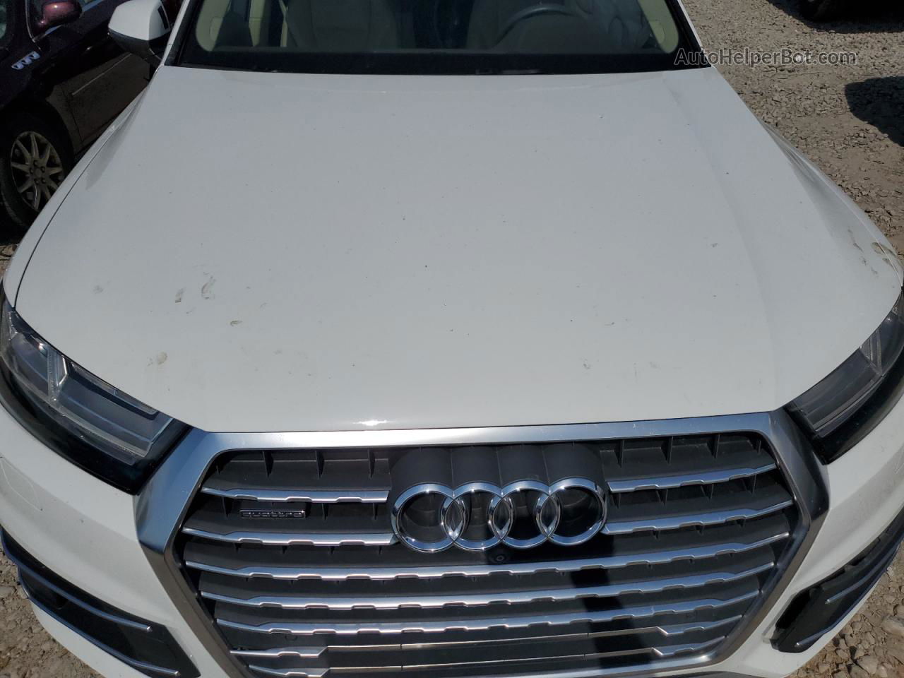 2017 Audi Q7 Premium Plus White vin: WA1LHAF7XHD042643