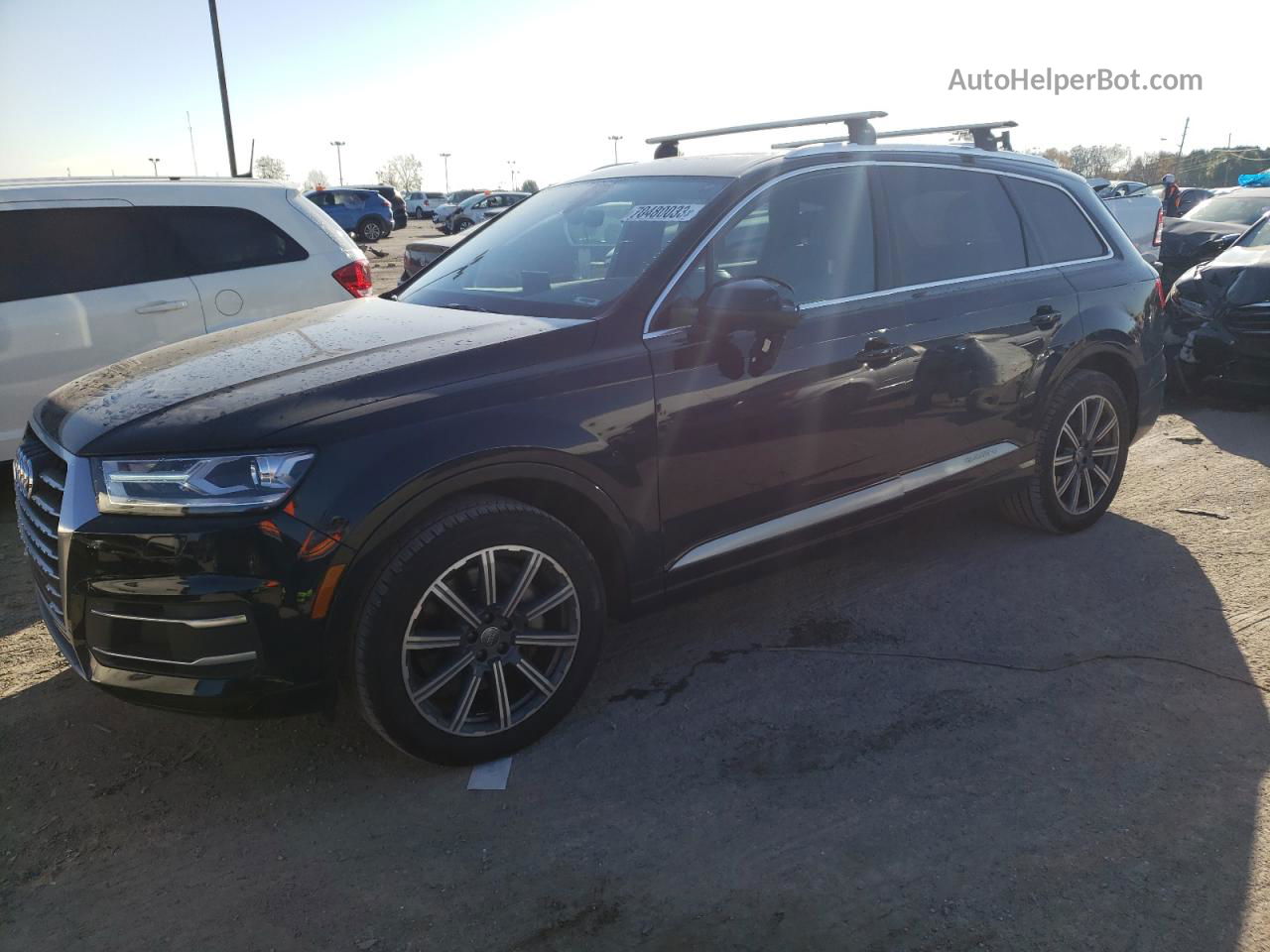 2017 Audi Q7 Premium Plus Blue vin: WA1LHAF7XHD046983