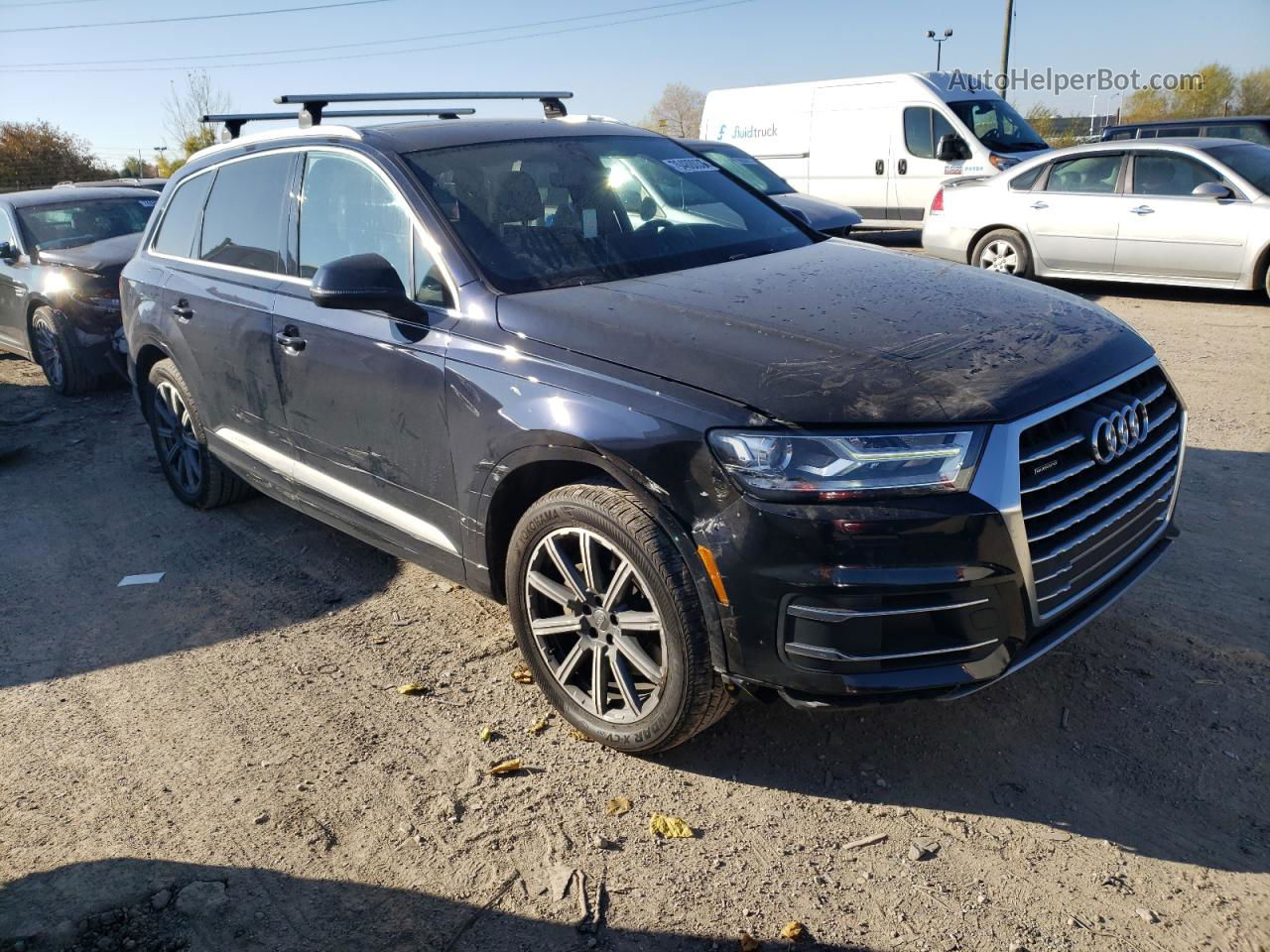 2017 Audi Q7 Premium Plus Blue vin: WA1LHAF7XHD046983