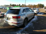 2017 Audi Q7 2.0t Premium Silver vin: WA1LHBF73HD045244