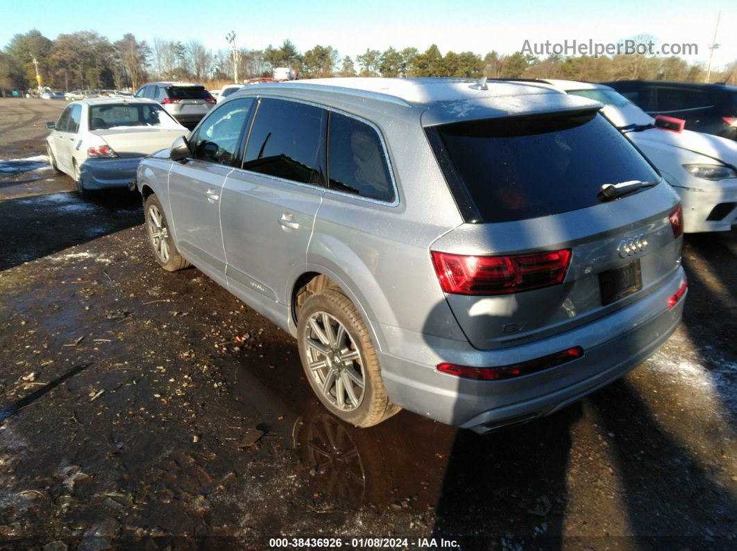 2017 Audi Q7 2.0t Premium Silver vin: WA1LHBF73HD045244