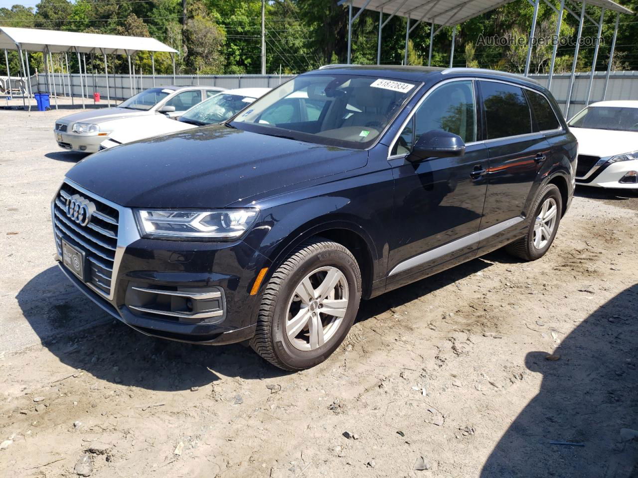 2017 Audi Q7 Premium Plus Blue vin: WA1LHBF7XHD044012