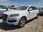 2015 Audi Q7 Tdi Premium Plus White vin: WA1LMAFE0FD008296