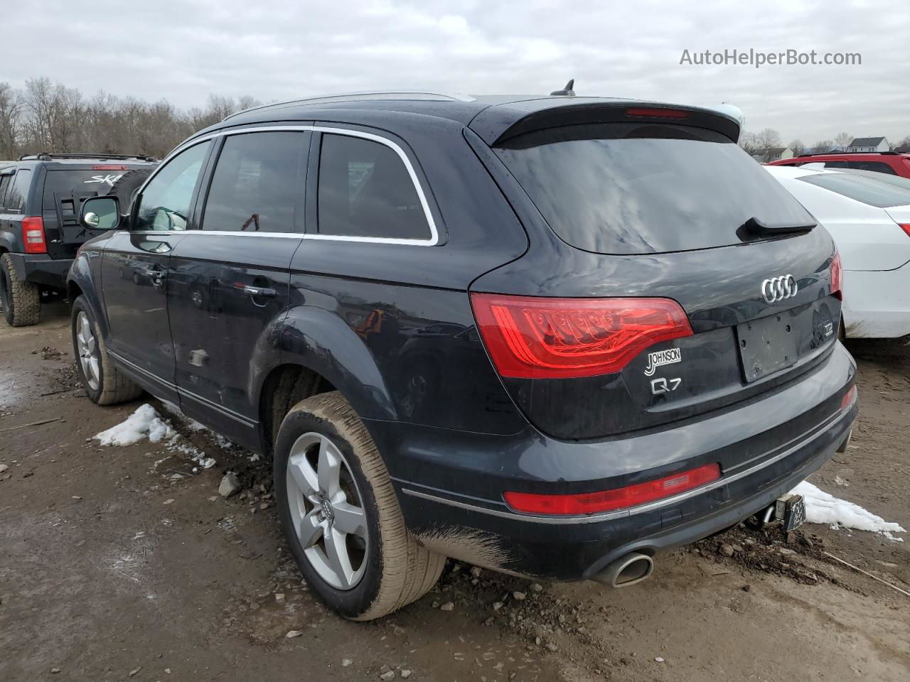 2015 Audi Q7 Tdi Premium Plus Black vin: WA1LMAFE1FD003379