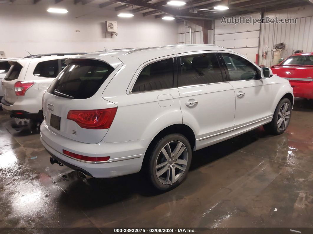 2015 Audi Q7 3.0 Tdi Premium White vin: WA1LMAFE2FD005366