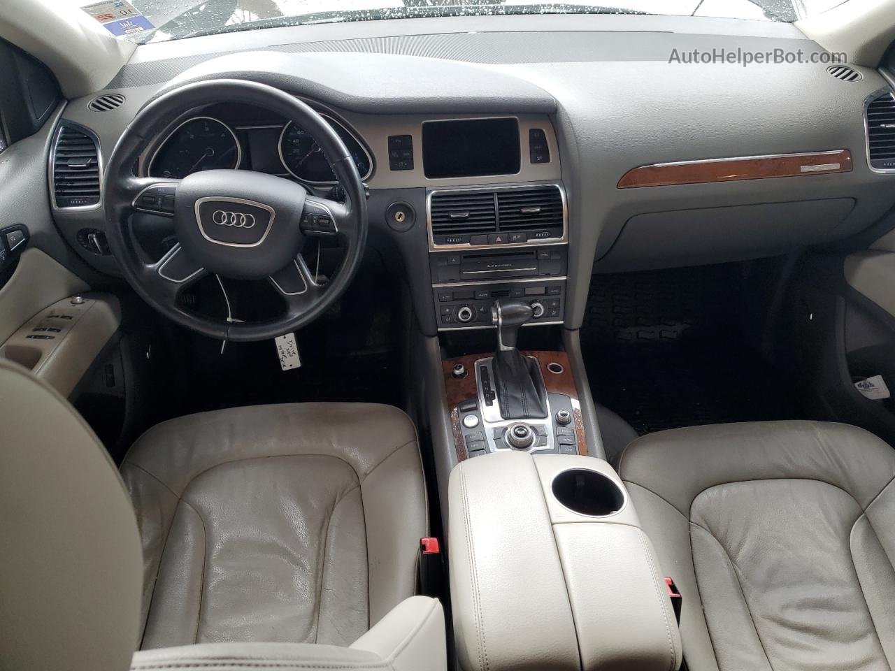 2015 Audi Q7 Tdi Premium Plus Серебряный vin: WA1LMAFE2FD019042