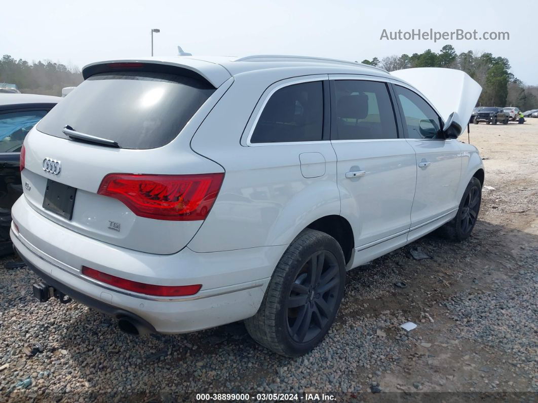 2015 Audi Q7 3.0 Tdi Premium White vin: WA1LMAFE4FD025456