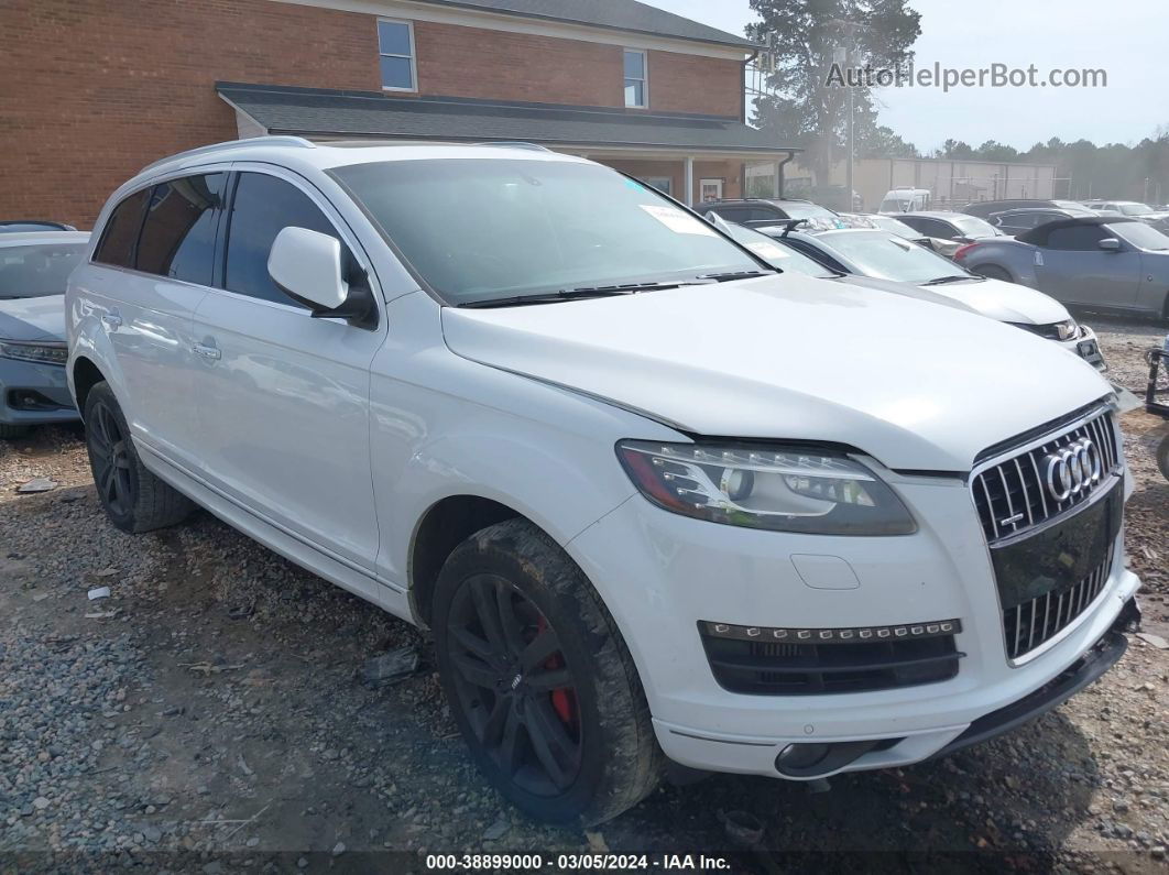 2015 Audi Q7 3.0 Tdi Premium White vin: WA1LMAFE4FD025456