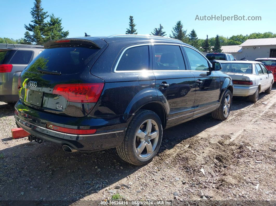 2015 Audi Q7 3.0 Tdi Premium Black vin: WA1LMAFE6FD009128