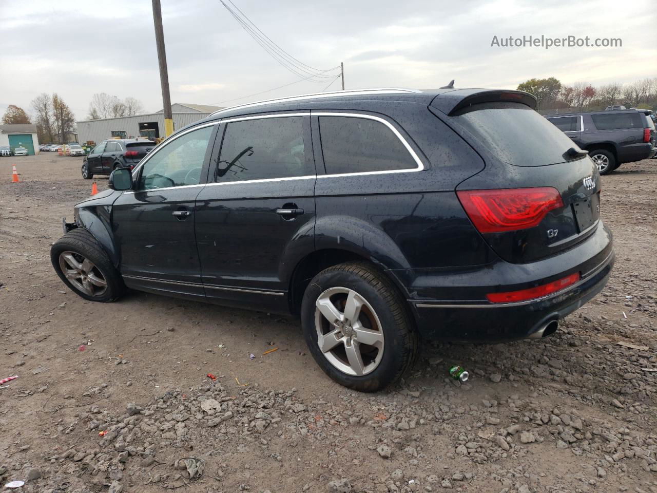 2015 Audi Q7 Tdi Premium Plus Black vin: WA1LMAFE6FD019366