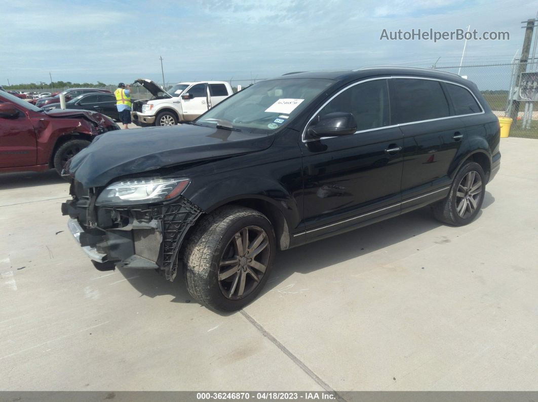 2015 Audi Q7 3.0l Tdi Premium Plus Black vin: WA1LMAFE7FD008456