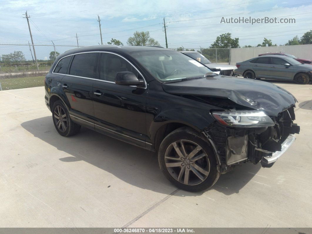 2015 Audi Q7 3.0l Tdi Premium Plus Black vin: WA1LMAFE7FD008456