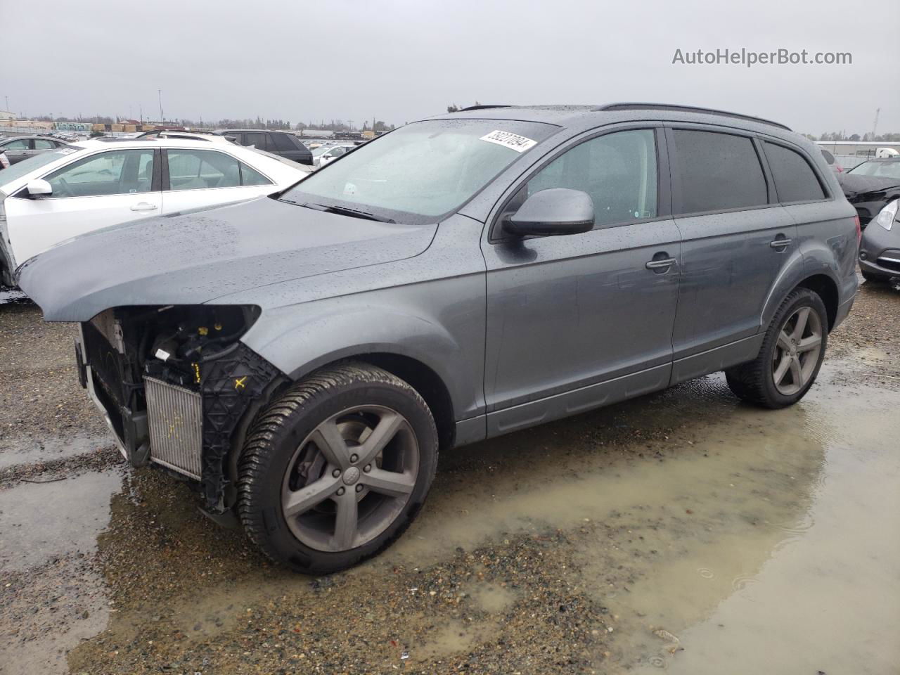 2015 Audi Q7 Tdi Premium Plus Charcoal vin: WA1LMAFE8FD032037