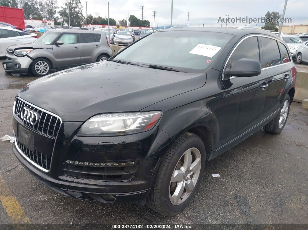 2015 Audi Q7 3.0 Tdi Premium Black vin: WA1LMAFEXFD010802