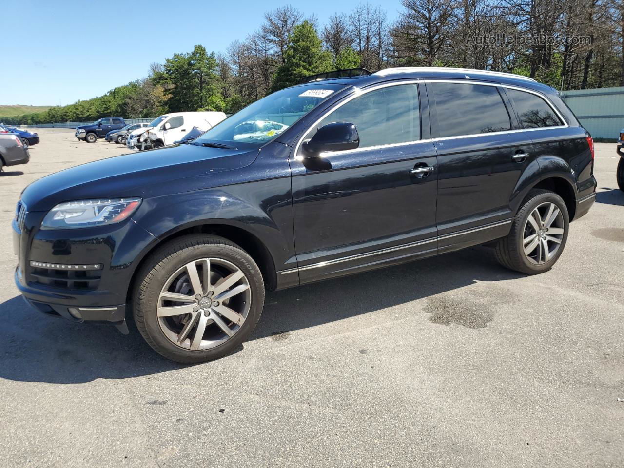 2015 Audi Q7 Tdi Premium Plus Черный vin: WA1LMAFEXFD024764