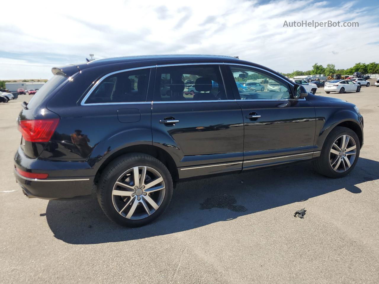 2015 Audi Q7 Tdi Premium Plus Черный vin: WA1LMAFEXFD024764