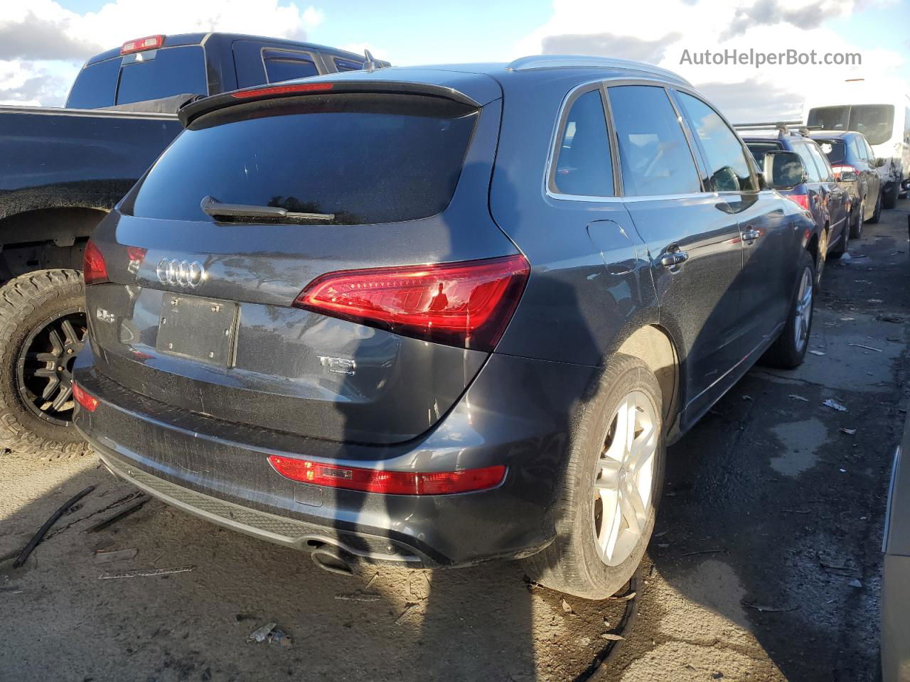 2014 Audi Q5 Progressiv Gray vin: WA1MFCFP2EA102501