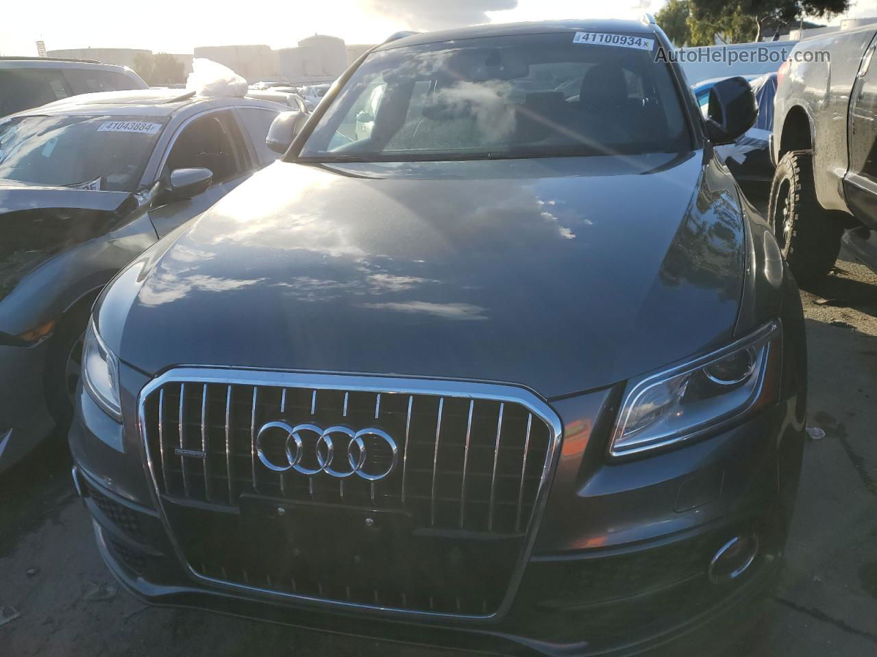 2014 Audi Q5 Progressiv Gray vin: WA1MFCFP2EA102501