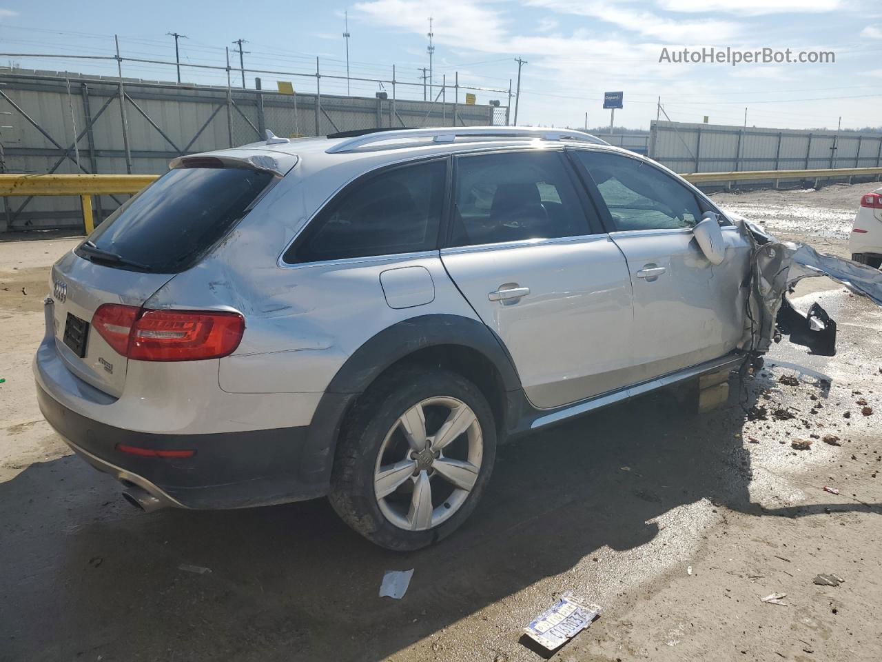 2013 Audi A4 Allroad Premium Plus Серебряный vin: WA1UFAFL0DA083785