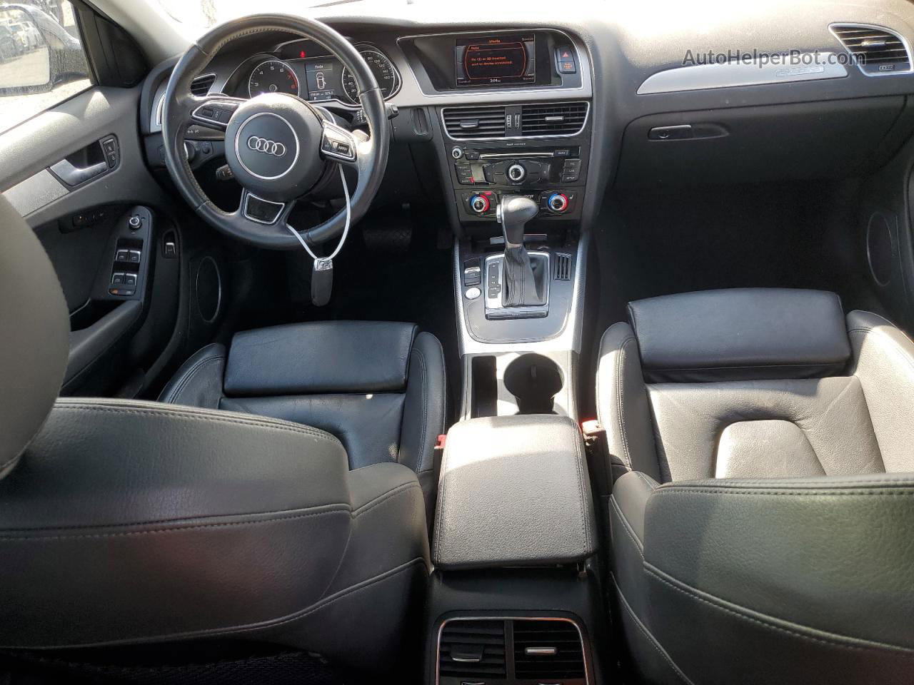 2013 Audi A4 Allroad Premium Plus Черный vin: WA1UFAFL2DA253922