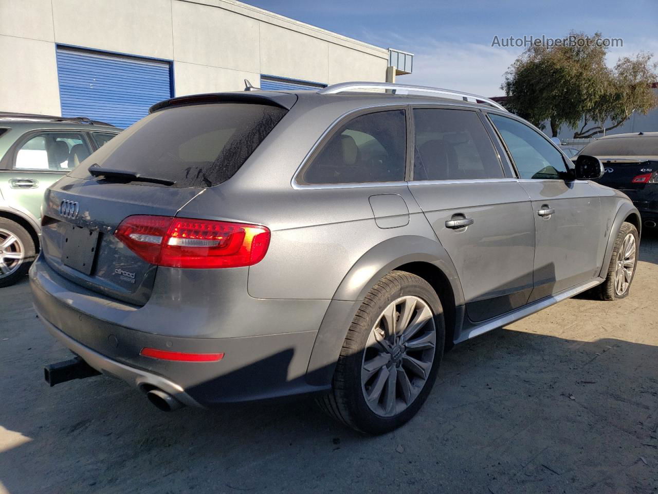 2016 Audi A4 Allroad Premium Plus Gray vin: WA1UFAFL2GA015718