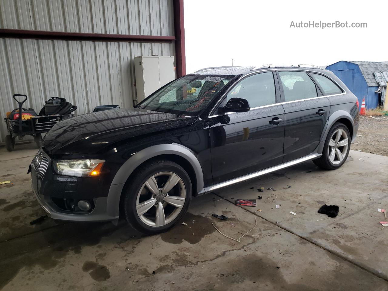 2014 Audi A4 Allroad Premium Plus Black vin: WA1UFAFL3EA091039