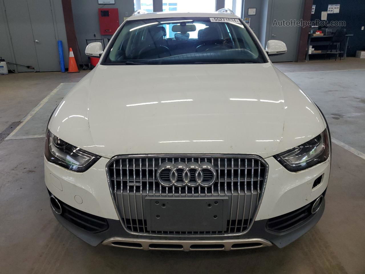 2014 Audi A4 Allroad Premium Plus Белый vin: WA1UFAFL3EA150686