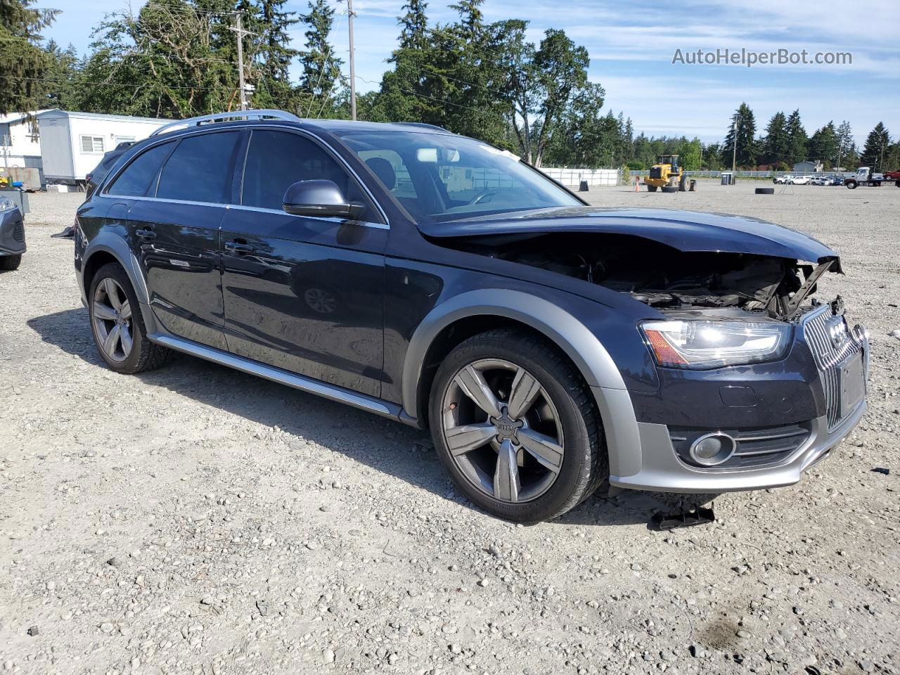 2013 Audi A4 Allroad Premium Plus Черный vin: WA1UFAFL4DA133507