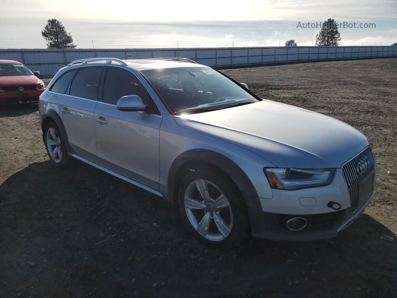 2013 Audi A4 Allroad Premium Plus Silver vin: WA1UFAFL4DA150338