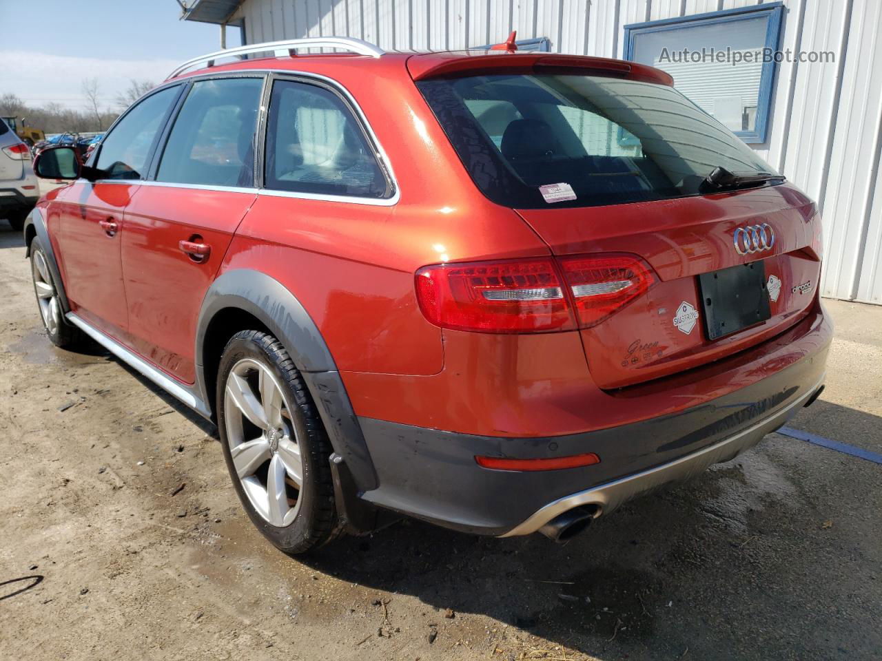 2013 Audi A4 Allroad Premium Plus Red vin: WA1UFAFL4DA231596