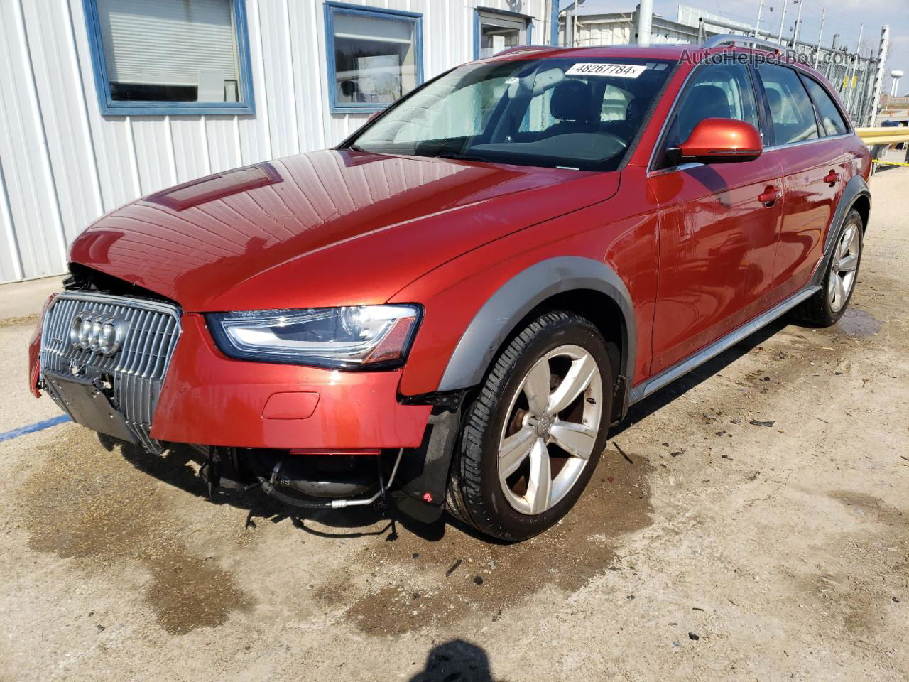 2013 Audi A4 Allroad Premium Plus Red vin: WA1UFAFL4DA231596