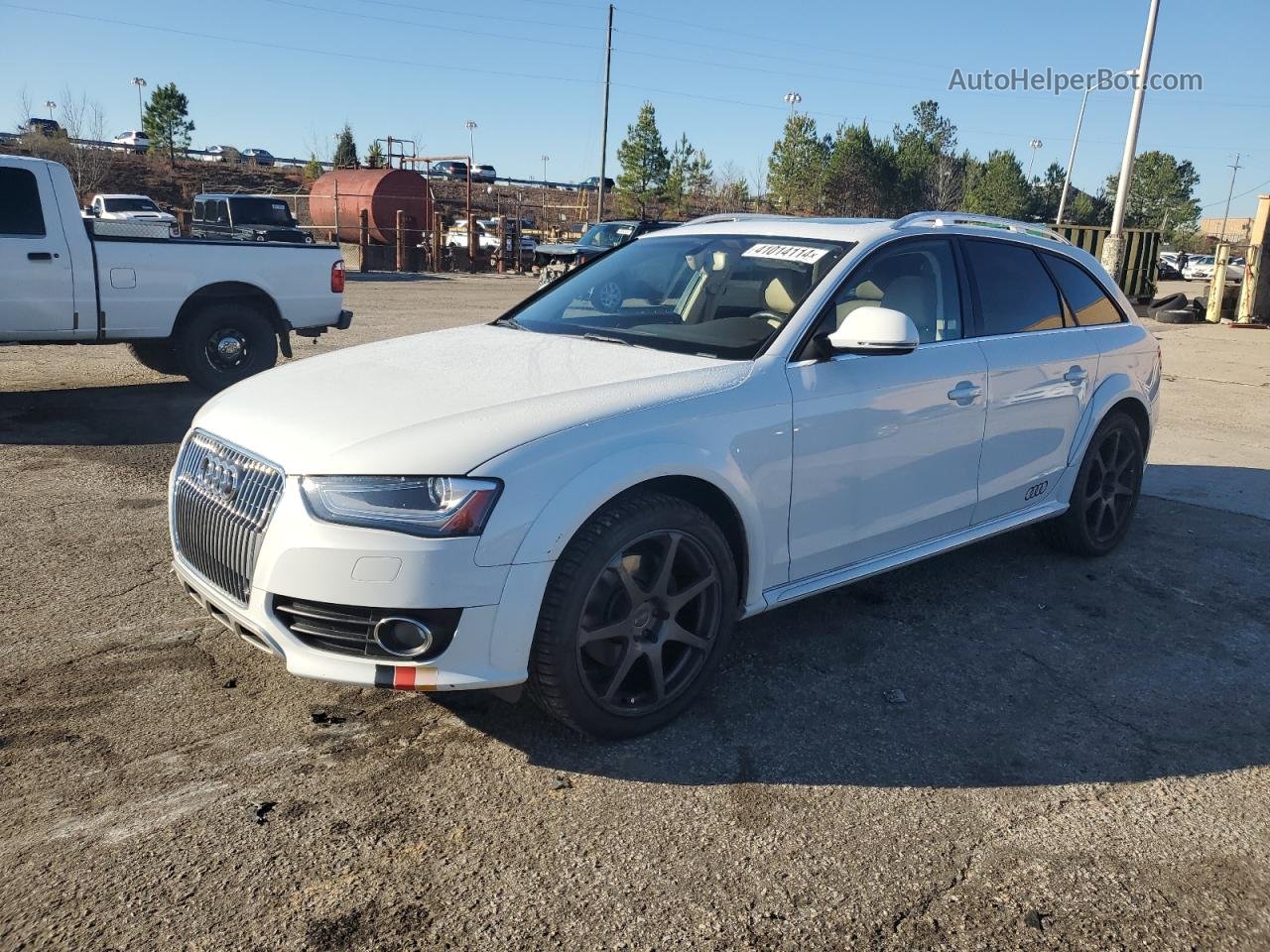 2016 Audi A4 Allroad Premium Plus White vin: WA1UFAFL4GA014800