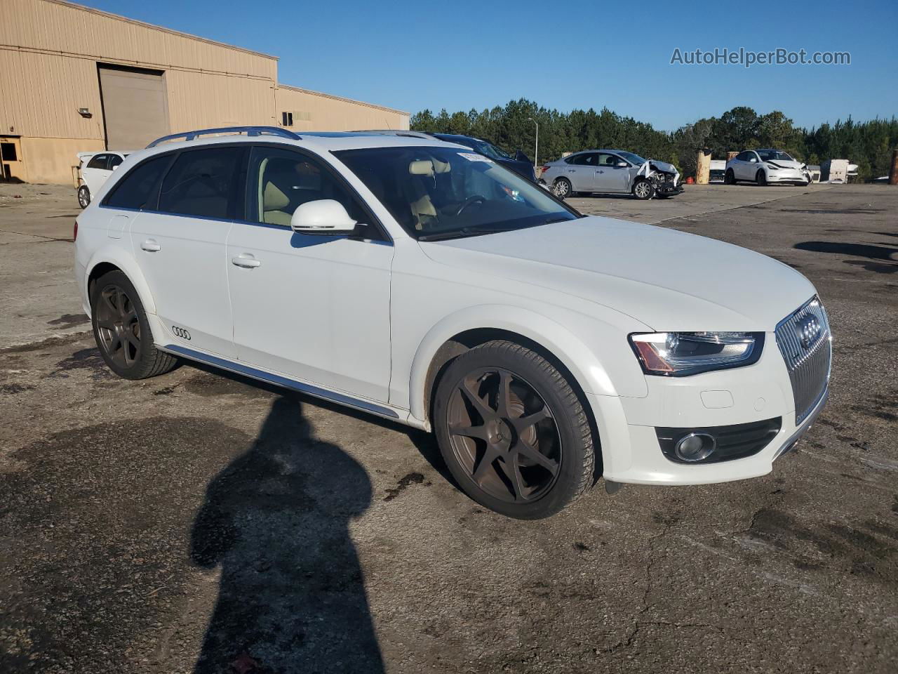 2016 Audi A4 Allroad Premium Plus White vin: WA1UFAFL4GA014800