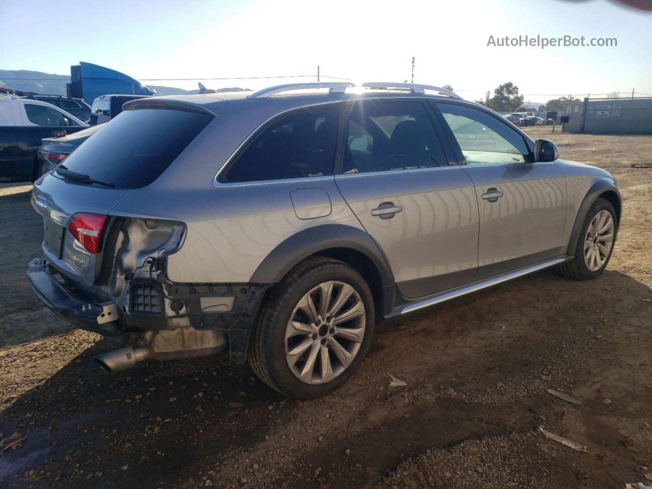 2016 Audi A4 Allroad Premium Plus Gray vin: WA1UFAFL4GA015980