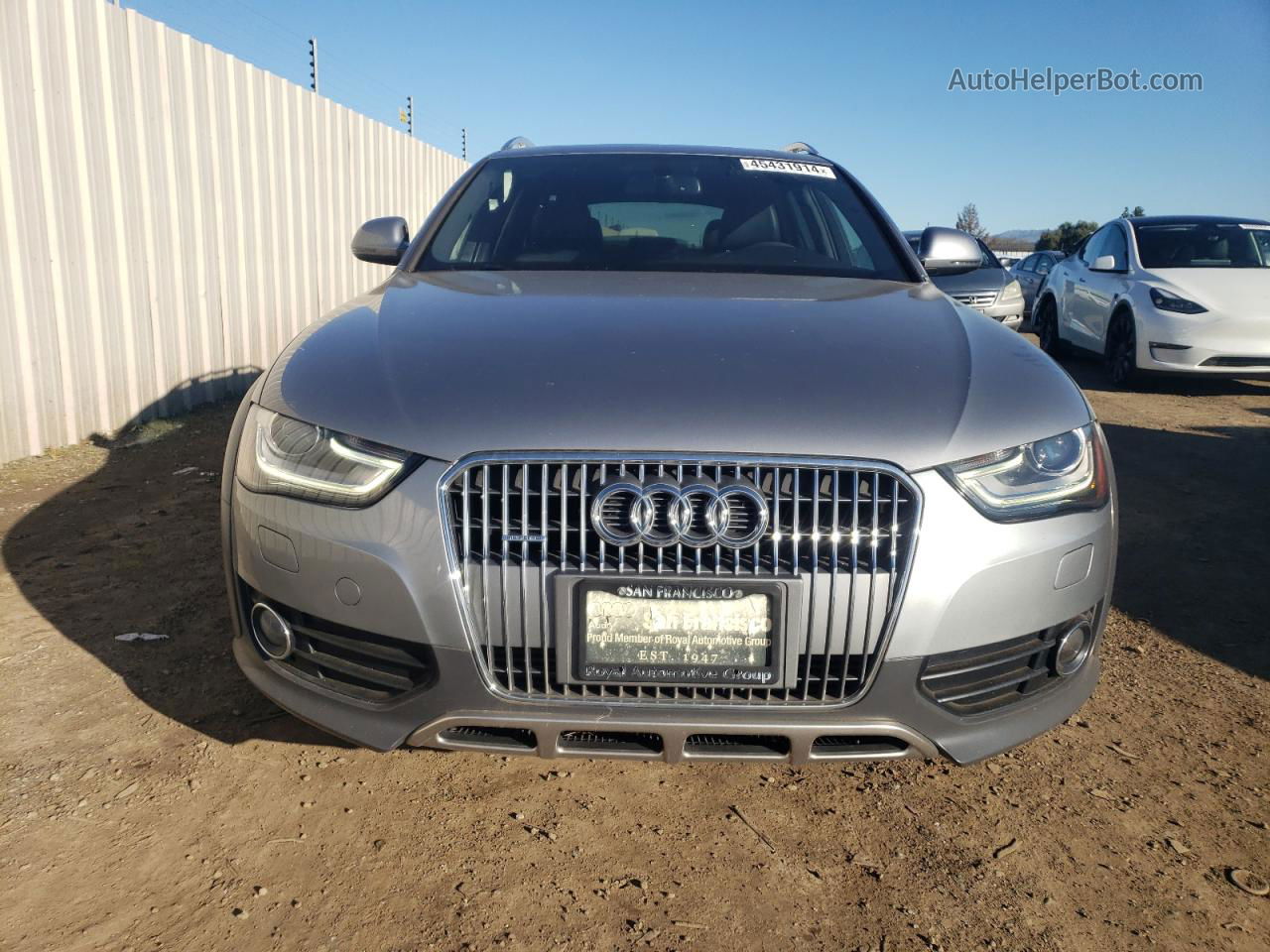 2016 Audi A4 Allroad Premium Plus Серый vin: WA1UFAFL4GA015980