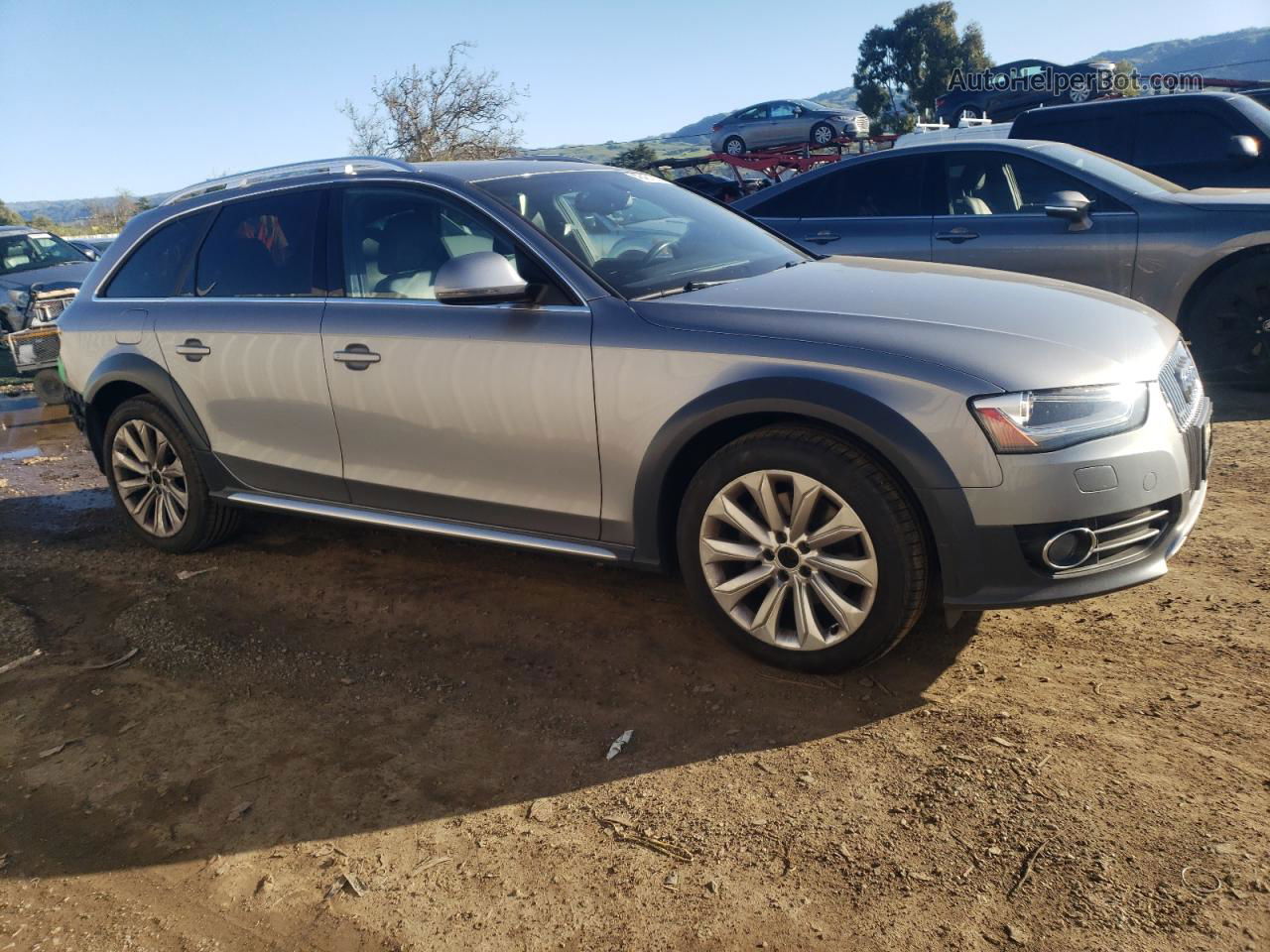 2016 Audi A4 Allroad Premium Plus Серый vin: WA1UFAFL4GA015980