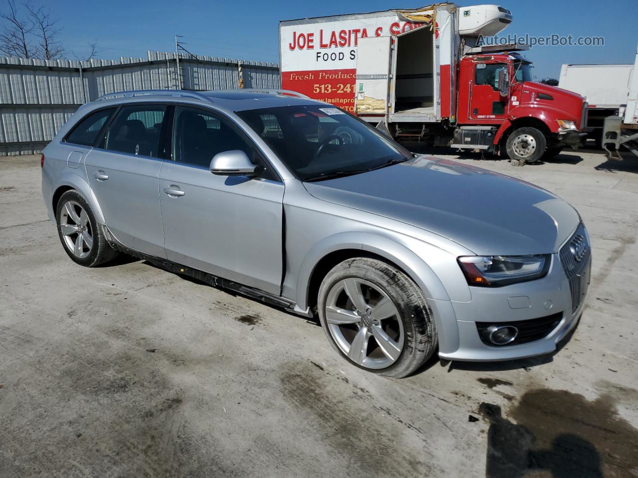 2013 Audi A4 Allroad Premium Plus Серебряный vin: WA1UFAFL5DA245572