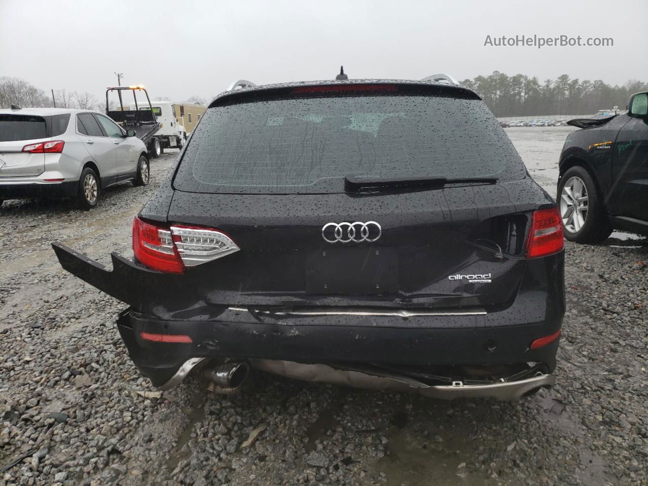 2014 Audi A4 Allroad Premium Plus Black vin: WA1UFAFL5EA137003