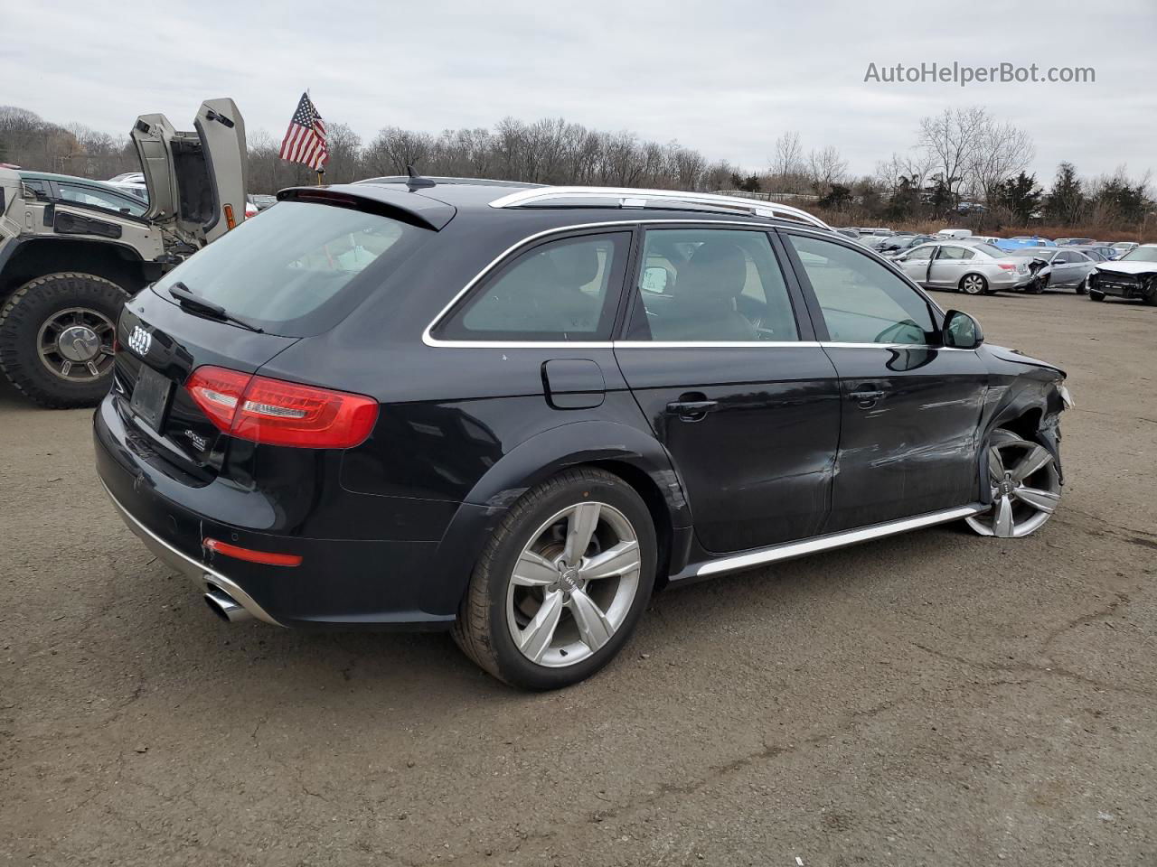 2013 Audi A4 Allroad Premium Plus Черный vin: WA1UFAFL6DA147179