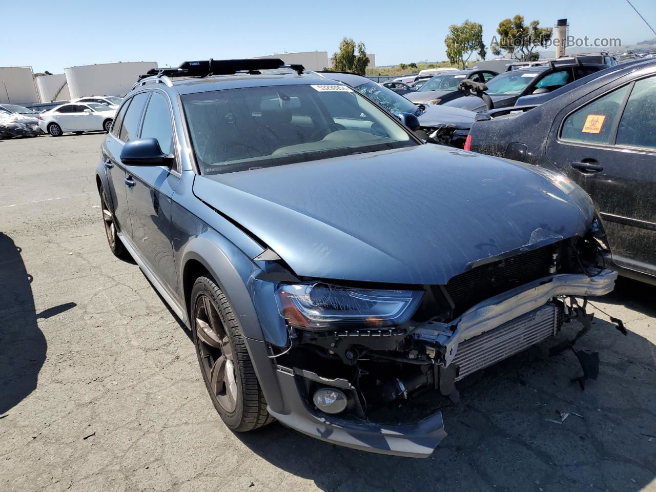 2016 Audi A4 Allroad Premium Plus Синий vin: WA1UFAFL6GA010876