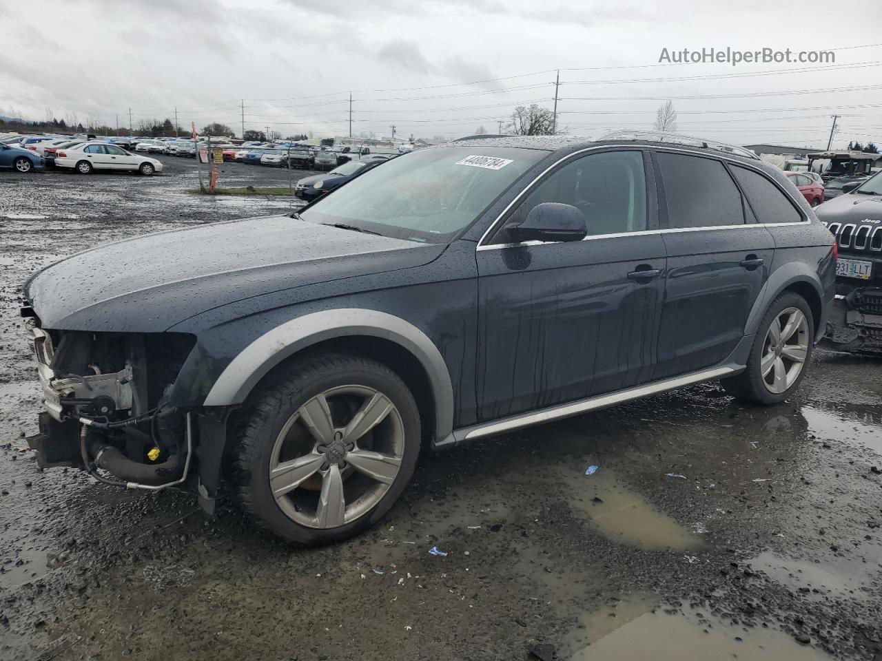 2016 Audi A4 Allroad Premium Plus Black vin: WA1UFAFL6GA013616