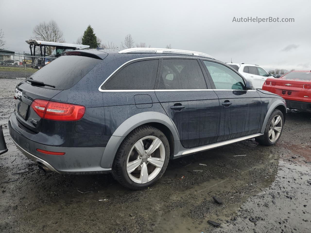 2016 Audi A4 Allroad Premium Plus Черный vin: WA1UFAFL6GA013616