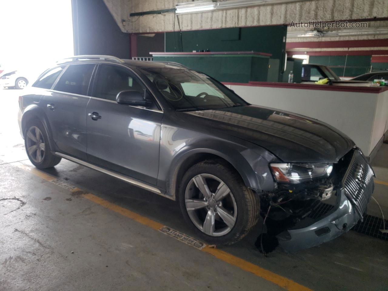 2016 Audi A4 Allroad Premium Plus Gray vin: WA1UFAFL8GA013939