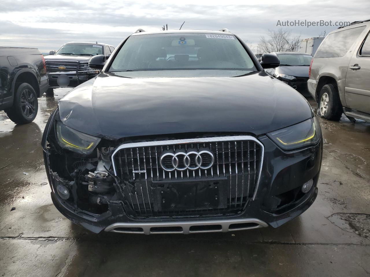 2013 Audi A4 Allroad Premium Plus Black vin: WA1UFAFL9DA054589