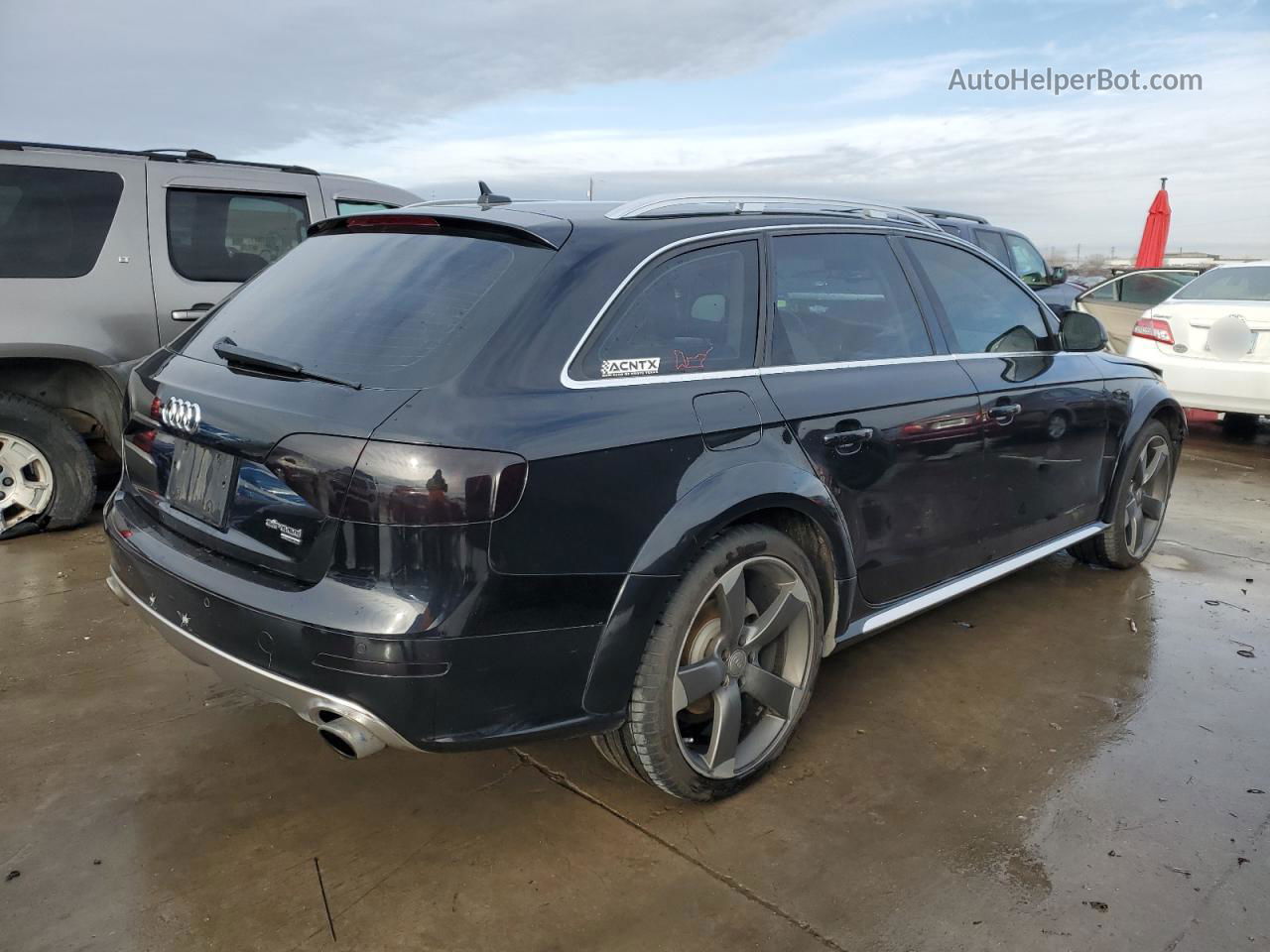 2013 Audi A4 Allroad Premium Plus Black vin: WA1UFAFL9DA054589